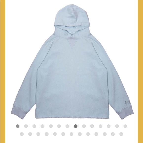Drew House Baby Blue XS/S Corduroy Hoodie Sweatshirts & Hoodies